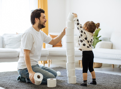 How much toilet paper do we use?